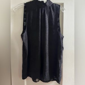 🐈‍⬛Black LOFT high neck blouse